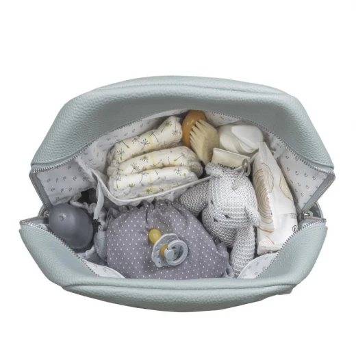 Pasito a Pasito Icon Green Diaper Backpack, Large Capacity, Multiple Compartments, Insulated Bottle Pockets, Changing Pad Included, 15 Inch Laptop Sleeve, Unisex Design - Pasito a Pasito - Image 4