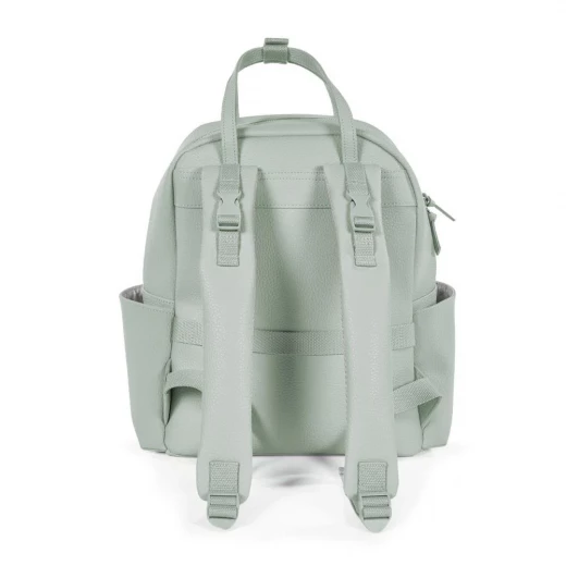 Pasito a Pasito Icon Green Diaper Backpack, Large Capacity, Multiple Compartments, Insulated Bottle Pockets, Changing Pad Included, 15 Inch Laptop Sleeve, Unisex Design - Pasito a Pasito - Image 5