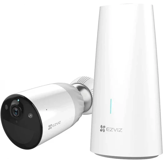 كاميرا EZVIZ BC1-B1 اللاسلكية تعمل بالبطارية, أمان ذكي للمنزل برؤية ليلية ملونة وكشف حركة مقاوم للعوامل الجوية كاميرا EZVIZ BC1-B1 اللاسلكية تعمل بالبطارية, أمان ذكي للمنزل برؤية ليلية ملونة وكشف حركة مقاوم للعوامل الجوية