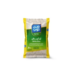 رز صن توب متوسط الحبة 8 كغم – طعم أصيل وجودة عالية في كل وجبة