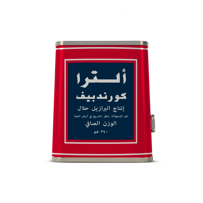 لحم بقر معلب ألتره 340 غ – جودة عالية وطعم غني - الترا