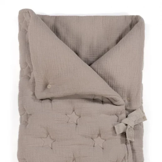 Walking Mum Caetana Sand Baby Nest Blanket, 100% Cotton, Cozy & Versatile - Walking Mum - Image 3