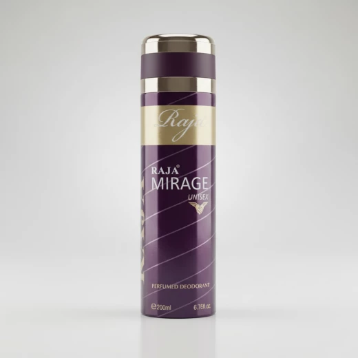 مزيل عرق راجا ميرج للجنسين معطر - عطر يدوم طويلاً وحماية من الروائح الكريهة لانتعاش يومي 200 مل مزيل عرق راجا ميرج للجنسين معطر - عطر يدوم طويلاً وحماية من الروائح الكريهة لانتعاش يومي 200 مل