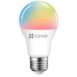 EZVIZ LB1-Color Dimmable Wi-Fi LED Bulb, 806-Lumen Adjustable Brightness, 16 Million Colors, Wi-Fi 2.4 GHz, No Hub Required, Energy-Saving | CS-HAL-LB1-LCAW - Ezviz