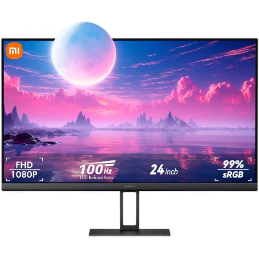 Xiaomi Monitor A24i 23.8 Inch FHD IPS Display 100Hz Refresh Rate Black Xiaomi Monitor A24i 23.8 Inch FHD IPS Display 100Hz Refresh Rate Black