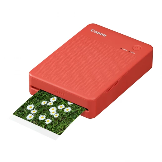 طابعة كانون سيلفي QX20 RD المدمجة – طباعة مباشرة عبر Wi-Fi، صور 2.8×3.3 بوصة بتقنية Dye-Sublimation باللون الأحمر - كانون - Image 12