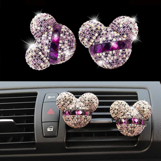 Disney Mickey Mouse Car Air Freshener Vent Clip, Sparkling Blue Design, Long Lasting Fragrance, Universal Compatibility, Easy Installation, Adds Style, 1 Count - Lolo shop accessories - Image 3