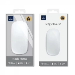 WiWU WM103 Magic Mouse Bluetooth USB-C Rechargeable Silver/Grey for Laptop/PC