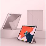 حافظة حماية لجهاز iPad من وي وو طراز JD103 مقاس 10.2 بوصة و 10.5 بوصة، غطاء واقٍ وردي مقاوم للصدمات. - وي وُو