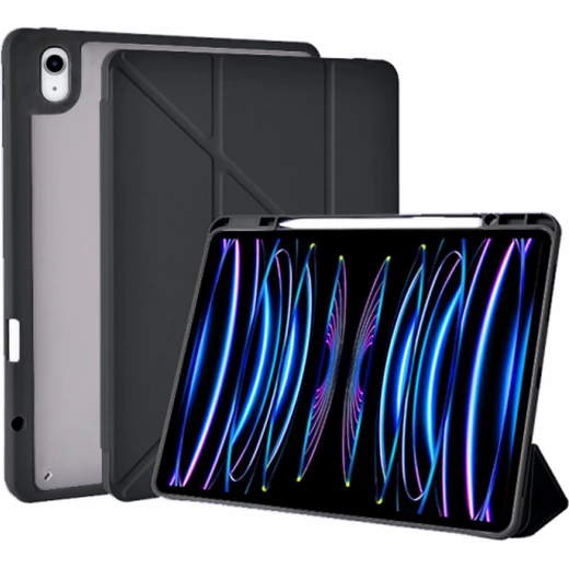 حافظة حماية لجهاز iPad من وي وو طراز JD103 مقاس 10.9 بوصة، غطاء واقٍ أسود مقاوم للصدمات لايباد 10 حافظة حماية لجهاز iPad من وي وو طراز JD103 مقاس 10.9 بوصة، غطاء واقٍ أسود مقاوم للصدمات لايباد 10