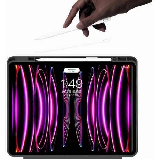 حافظة حماية لجهاز iPad من وي وو طراز JD103 مقاس 10.9 بوصة، غطاء واقٍ بنفسجي مقاوم للصدمات - وي وُو - Image 3