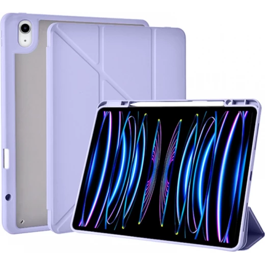 حافظة حماية لجهاز iPad من وي وو طراز JD103 مقاس 10.9 بوصة، غطاء واقٍ بنفسجي مقاوم للصدمات حافظة حماية لجهاز iPad من وي وو طراز JD103 مقاس 10.9 بوصة، غطاء واقٍ بنفسجي مقاوم للصدمات