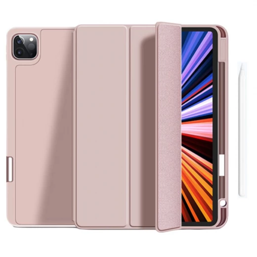 حافظة وايو الواقية لجهاز iPad 10.2/10.5 بوصة وردي، مقاومة للصدمات، تصميم نحيف حافظة وايو الواقية لجهاز iPad 10.2/10.5 بوصة وردي، مقاومة للصدمات، تصميم نحيف