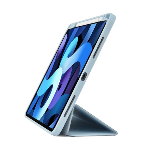حافظة وي وو الواقية لجهاز iPad 10.2/10.5 بوصة أزرق فاتح، مقاومة للصدمات، تصميم نحيف - وي وُو - Image 8