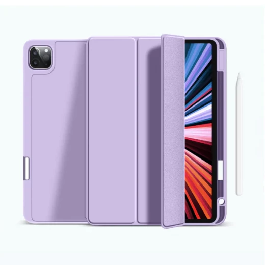حافظة وي وو الواقية لجهاز iPad 10.2/10.5 بوصة بنفسجي فاتح، مقاومة للصدمات، تصميم نحيف حافظة وي وو الواقية لجهاز iPad 10.2/10.5 بوصة بنفسجي فاتح، مقاومة للصدمات، تصميم نحيف