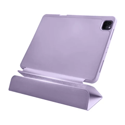 حافظة وي وو الواقية لجهاز iPad 10.2/10.5 بوصة بنفسجي فاتح، مقاومة للصدمات، تصميم نحيف - وي وُو - Image 5