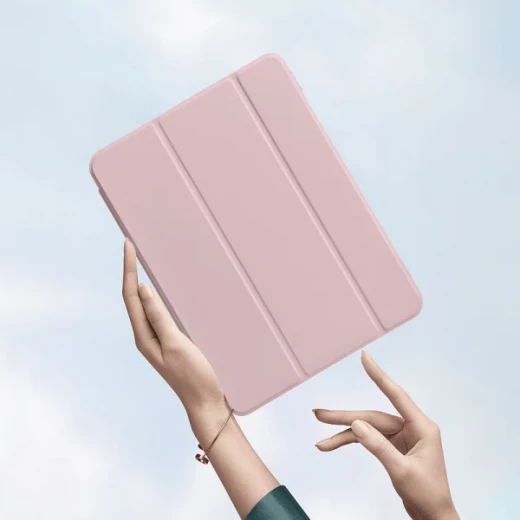 حافظة واقية لجهاز iPad مقاس 10.9/11 بوصة باللون الوردي – مقاومة للصدمات مع حامل قلم ووضعيات عرض متعددة من وي وو - وي وُو - Image 2