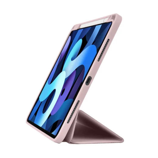 حافظة واقية لجهاز iPad مقاس 10.9/11 بوصة باللون الوردي – مقاومة للصدمات مع حامل قلم ووضعيات عرض متعددة من وي وو - وي وُو - Image 7