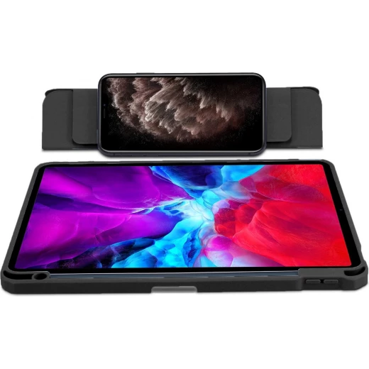 غطاء مغناطيسي 2 في 1 من وي وو مناسب لجهاز iPad 9/8/7 - مع حامل قلم، لون أسود - وي وُو - Image 4