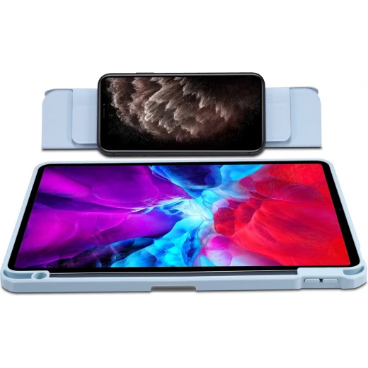 حافظة وي وو المغناطيسية 2 في 1 لجهاز iPad مقاس 10.9 بوصة/2022 باللون الأزرق، حماية ضد الصدمات لجهاز iPad 10 - وي وُو - Image 7