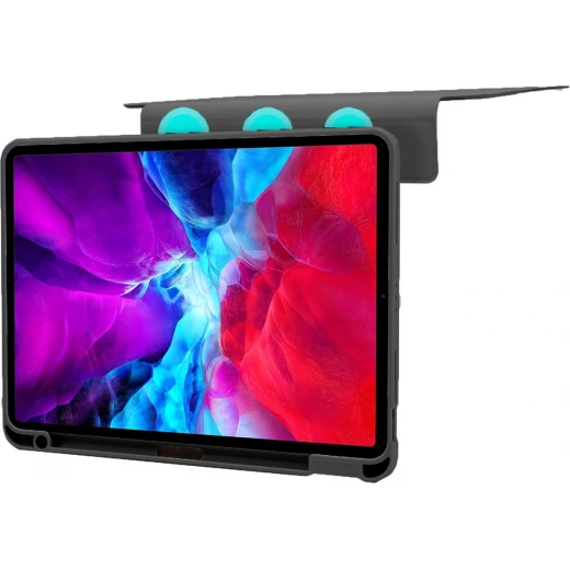 غطاء مغناطيسي 2 في 1 من وي وو مناسب لجهاز iPad مقاس 12.9 بوصة- حامل قلم أسود لجهاز iPad 10 - وي وُو - Image 4
