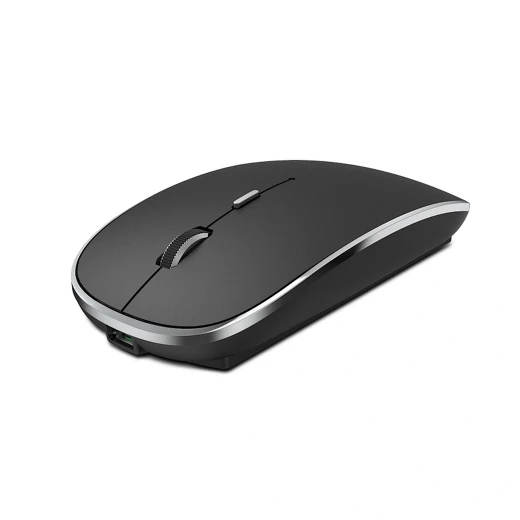 WiWU WM102 WiMice Lite Wireless Mouse 2.4GHz Black ABS Ergonomic Design - Wiwu - Image 3