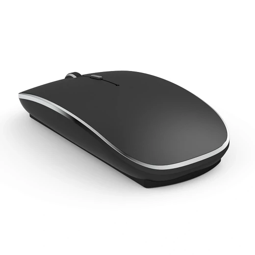 WiWU WM102 WiMice Lite Wireless Mouse 2.4GHz Black ABS Ergonomic Design - Wiwu - Image 2