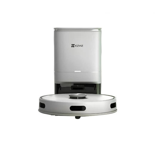 EZVIZ RE4 is a smart Robot Vacuum & Mop Combo that cleans efficiently with 4000 Pa suction, LDS LiDAR navigation, mop function, and self-emptying dust bag for hassle-free home cleaning EZVIZ RE4 is a smart Robot Vacuum & Mop Combo that cleans efficiently with 4000 Pa suction, LDS LiDAR navigation, mop function, and self-emptying dust bag for hassle-free home cleaning
