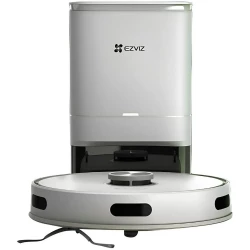 EZVIZ RE4 Plus is a robot vacuum and mop combo that efficiently cleans your home with powerful suction, smart navigation, and easy app or voice control for hands-free operation