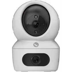 كاميرا EZVIZ H7c Dual بدبل عدسة تمنحك رؤية واسعة وواضحة، مع حركة بان وتلت، كشف حركة ذكي، وتتبع تلقائي. تدعم الواي فاي والمراقبة عبر الهاتف لتوفير حماية كاملة للمنزل 24/7