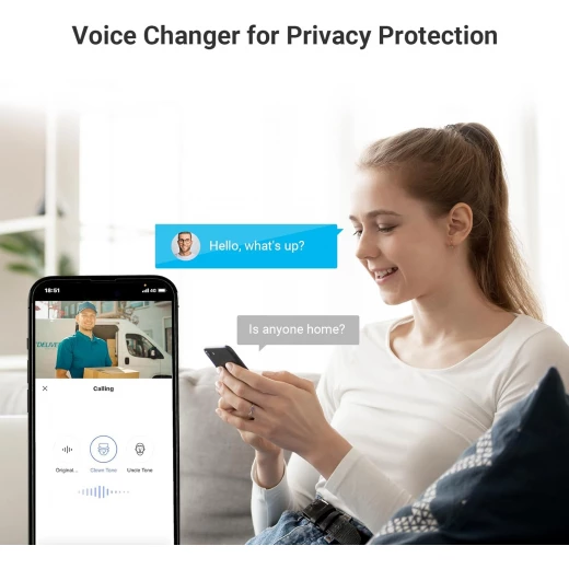 EZVIZ EP3x Pro is a dual-lens battery-powered video doorbell with 2K and 1080p cameras, 32GB storage, solar panel, night vision, and Alexa/Google support - Ezviz - Image 6