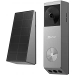 EZVIZ EP3x Pro is a dual-lens battery-powered video doorbell with 2K and 1080p cameras, 32GB storage, solar panel, night vision, and Alexa/Google support - Ezviz