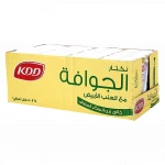 عصير الجوافة 250 مل، مشروب استوائي لذيذ ومنعش مصنوع من الجوافة الطبيعية، غني بالفيتامينات ومناسب لجميع الأعمار 24 قطعة من كي دي دي - كي دي دي