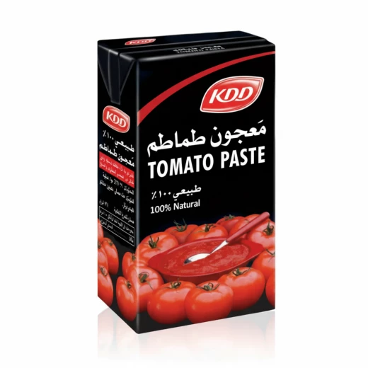 KDD Tomato Paste 135g, Rich & Concentrated Flavor | Perfect for Sauces, Stews, Soups & Everyday Cooking KDD Tomato Paste 135g, Rich & Concentrated Flavor | Perfect for Sauces, Stews, Soups & Everyday Cooking