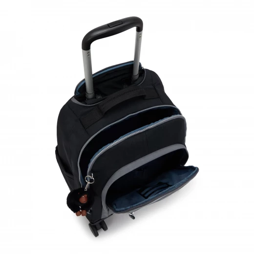 حقيبة ظهر بعجلات كبيرة من Kipling New Zea Space Black Bl مع مقصورة للكمبيوتر المحمول - كيبلينج - Image 5