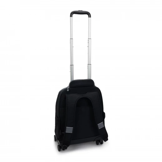 حقيبة ظهر بعجلات كبيرة من Kipling New Zea Space Black Bl مع مقصورة للكمبيوتر المحمول - كيبلينج - Image 3