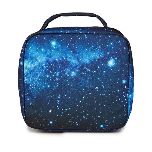 JanSport Lunch Break Insulated Lunch Bag Stellar Starfield 5L with Adjustable Shoulder Strap and Front Zipper Pocket for Easy Organization Perfect for School or Work - JanSport - Image 4