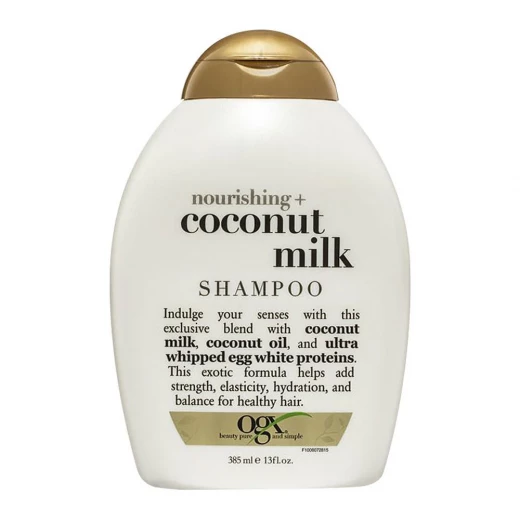 OGX Coconut Milk Shampoo 385ml Hydrating Formula for Soft, Shiny Hair OGX Coconut Milk Shampoo 385ml Hydrating Formula for Soft, Shiny Hair