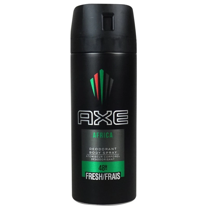 بخاخ مزيل العرق للرجال من أكس أفريكا، 150 مل، برائحة الحمضيات والعنبر - AXE