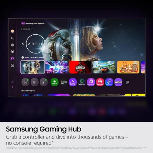 تلفزيون سامسونج 55 بوصة QLED Q8F 4K ذكي (2025) مع رؤية الذكاء الاصطناعي، HDR، ونقطة الكم - سامسونج - Image 7