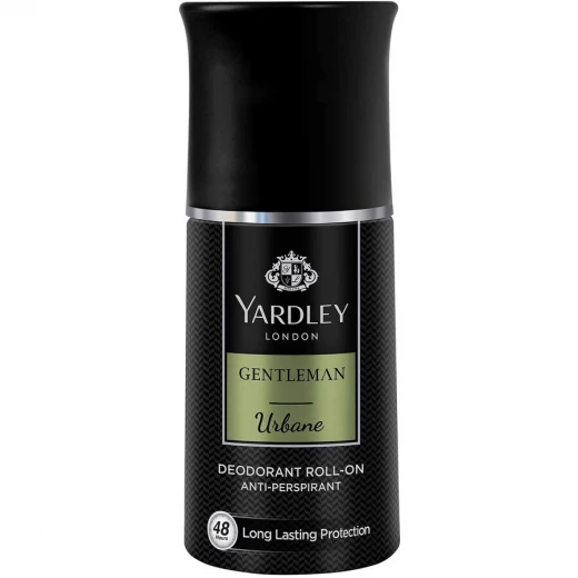 Yardley London Gentleman Urbane Roll On Deodorant For Men 50ml Clear Formula Long Lasting Protection Against Odor and Sweat Fresh Fragrance Everyday Use Yardley London Gentleman Urbane Roll On Deodorant For Men 50ml Clear Formula Long Lasting Protection Against Odor and Sweat Fresh Fragrance Everyday Use