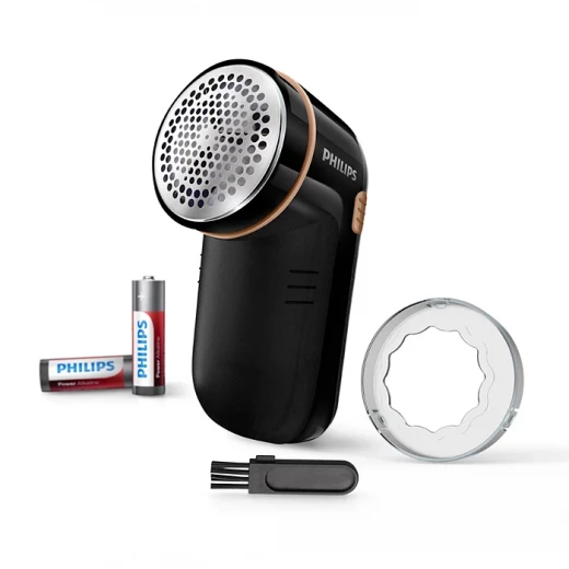 Philips Fabric Shaver GC026/80 for Clothes, Pill Remover, Battery Operated, Black - Philips - Image 5