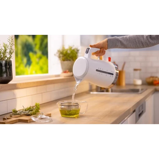 Bosch MyMoment 1.7 Liter Electric Kettle White, Fast Boiling, Auto Shut-Off - BOSCH - Image 8