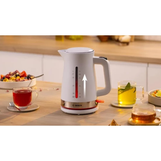 Bosch MyMoment 1.7 Liter Electric Kettle White, Fast Boiling, Auto Shut-Off - BOSCH - Image 9