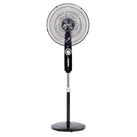 مروحة CONTI عامودية مقاس 18 بوصة، تصميم 7 شفرات، 4 سرعات، لون أبيض، موديل SF18001 WH مروحة CONTI عامودية مقاس 18 بوصة، تصميم 7 شفرات، 4 سرعات، لون أبيض، موديل SF18001 WH