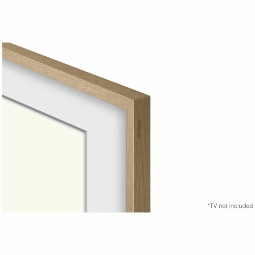 إطار سامسونج عصري لتلفزيون The Frame QLED مقاس 55 بوصة سلسلة LS03A/B/D، تصميم خشب الساج، سهل التركيب، يعزز تجربة المشاهدة - سامسونج - Image 5