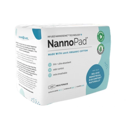 NannoPad Multi Pack Pads - 36 Count - Menstrual Comfort - Nannocare - Image 8