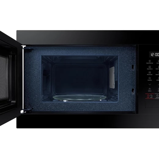 Samsung Solo Microwave Oven with 22L Capacity Black Ceramic Interior Featuring Eco Mode and Multiple Cooking Functions for Convenient Meal Preparation - Samsung - Image 4