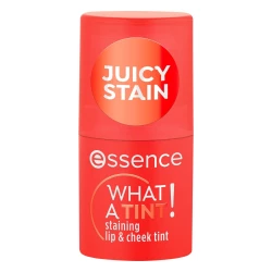 Essence What a Tint! Lip and Cheek Tint 20 Grapefruit Bliss 5g. Long Lasting, Versatile, Easy Application for a Natural Flush of Color