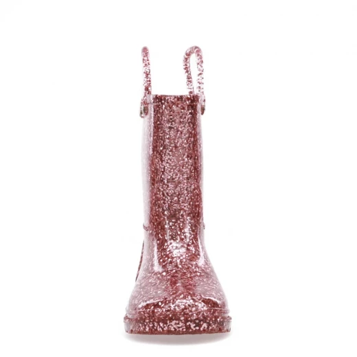 Western Chief Kids Glitter Rain Boots Rose Gold Size 1 Waterproof - Western Chief - Image 5